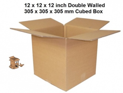 Cardboard Boxes 12 x 12 x 12 inch ideal for plates